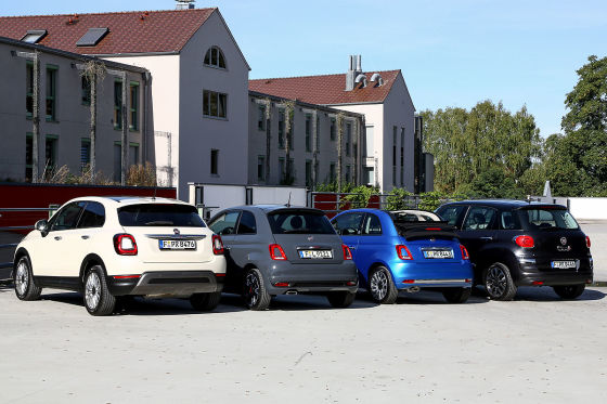 Fiat 500 C, Fiat 500 L, Fiat 500, Fiat 500 X