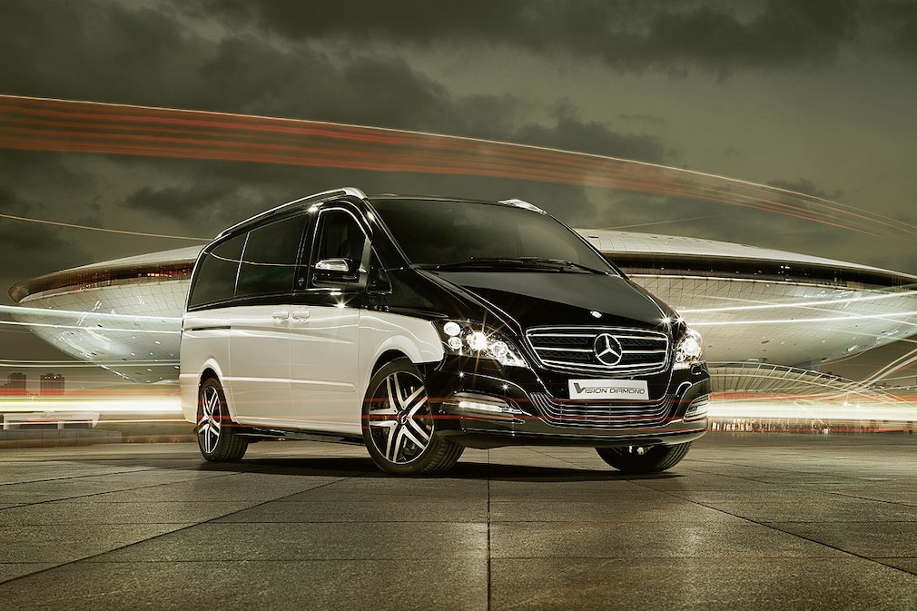 Mercedes-Benz Viano Vision Diamond: Peking 2012