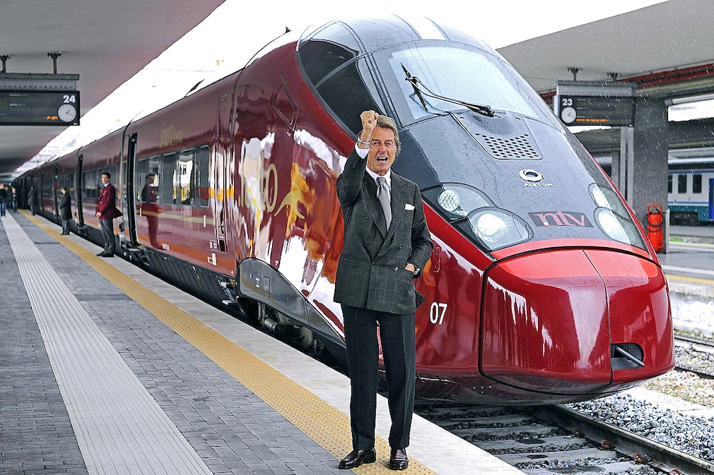 Italo Hochgeschwindigkeitszug von Ferrari