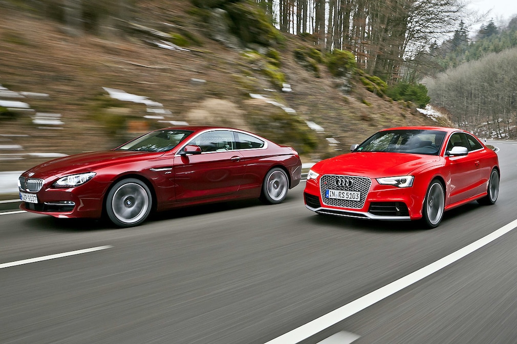 Audi RS5 BMW 650i xDrive