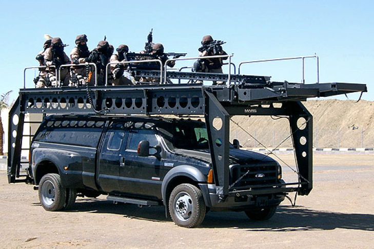 Bilder: Der Monster-Truck der Elitepolizei