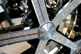 Felge Swarovski Tuning World 2012