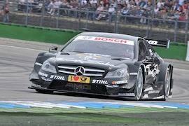 Garry Paffet auf Mercedes siegt bei der DTM Hockenheimring 2012