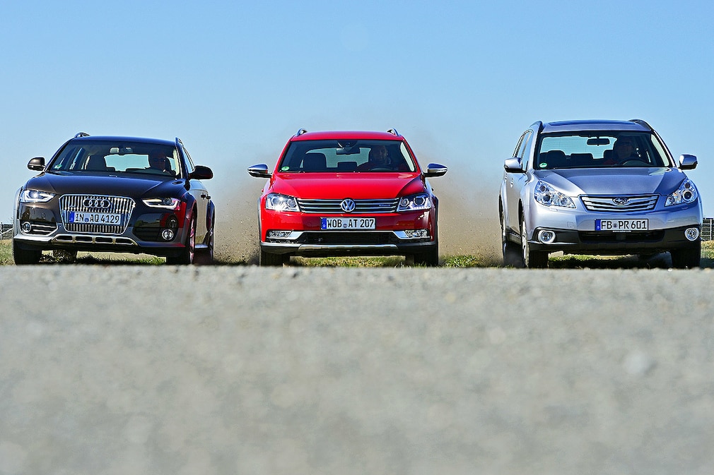 Audi A4 Allroad, VW Passat Alltrack, Subaru Outback