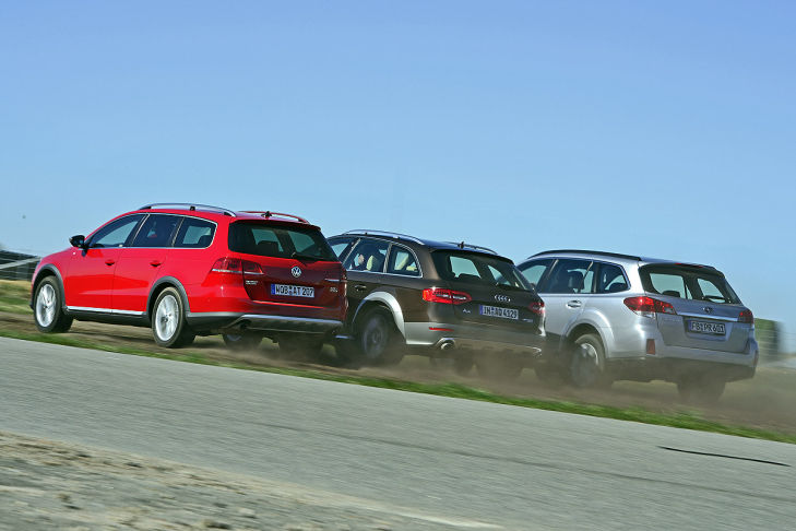 Audi A4 Allroad Subaru Outback VW Passat Alltrack