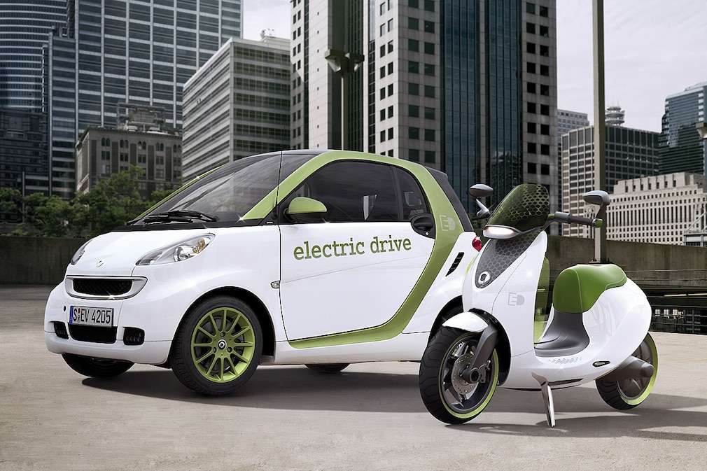 Smart fortwo electric drive Smart eScooter