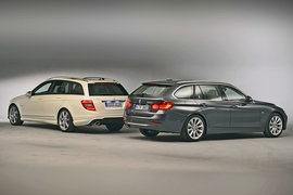BMW 3er Touring Mercedes C-Klasse T-Modell