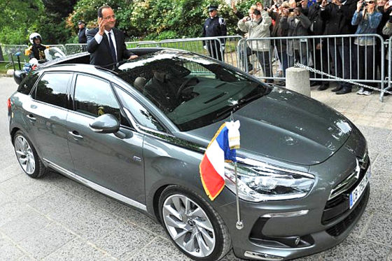 Citroën DS5 von Francois Hollande
