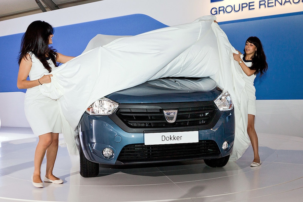 Enthüllung Dacia Dokker