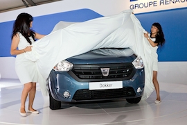 Enthüllung Dacia Dokker