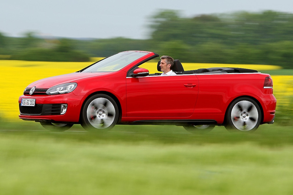 Axel Sülwald fährt im VW Golf GTI Cabrio