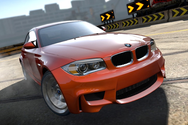 BMW 1er M Coupé im Online-Rennspiel Auto Club Revolution