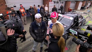 Backstage in Brands Hatch