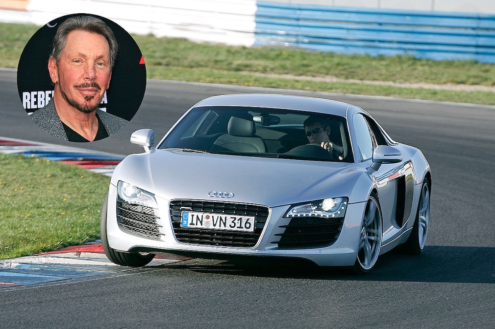 Audi R8 Larry Ellison Audi R8 Larry Ellison