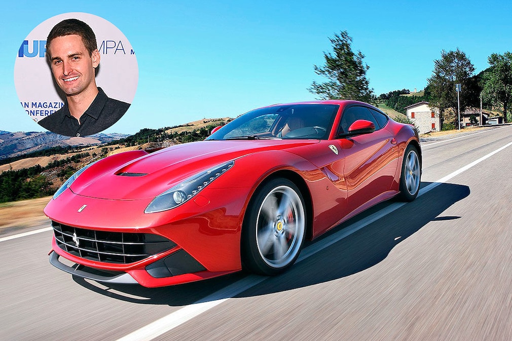 Ferrari F12 Berlinetta Evan Spiegel Ferrari F12 Berlinetta Evan Spiegel