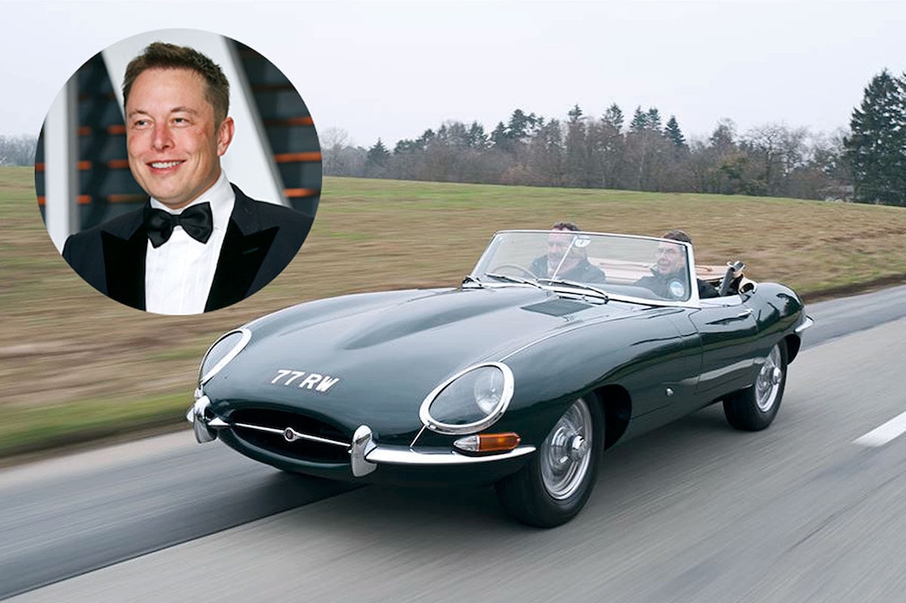 Jaguar E-Type Elon Musk Jaguar E-Type Elon Musk
