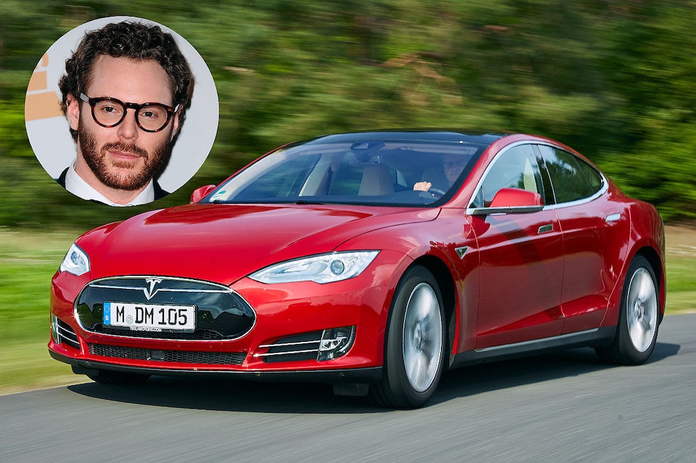 Tesla Model S Sean Parker