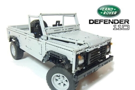 Land Rover Defender 110 aus Lego