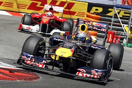 Sebastian Vettel in Monanco
