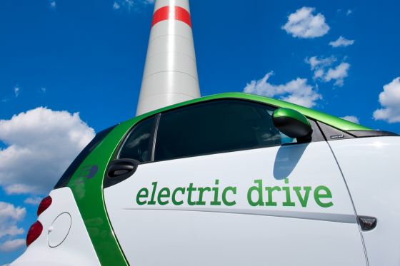 80 Windräder für eine Million Elektroautos