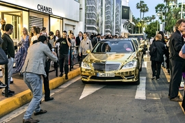 Goldene Mercedes Flotte für die 65. Goldene Palme in Cannes