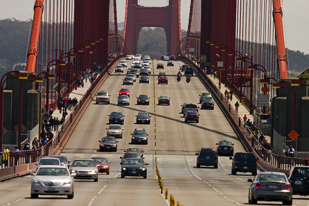 75. Geburtstag der Golden Gate Bridge