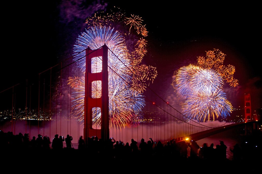 75. Geburtstag der Golden Gate Bridge