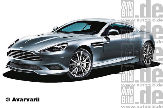 Aston Martin DBS Illustration