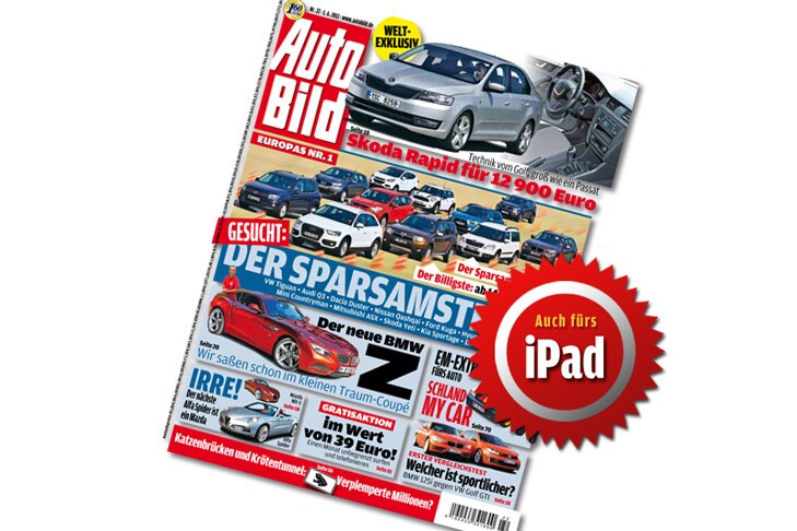 Auto Bild Titel 22-2012 Ipad