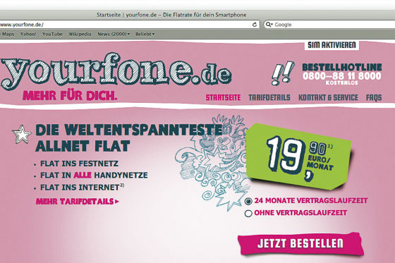 AUTO BILD Gratis-Aktion: Einen Monat gratis telefonieren und surfen